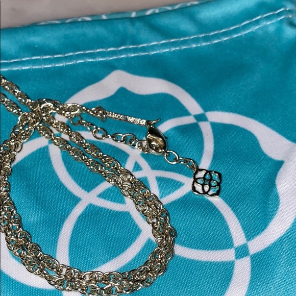 Kendra Scott Rayne Pendant Necklace in Turquoise - Picture 4 of 4